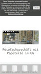 Mobile Screenshot of camerastore.ch